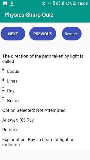Physics Sharp Quiz screenshot 4