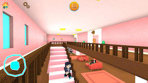 Pink Princess House Craft Game screenshot 4