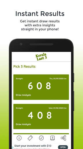 Kerala Last 3 App - India Kerala Lottery screenshot 1