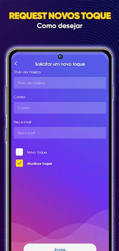 Toques para telefone celular screenshot 6