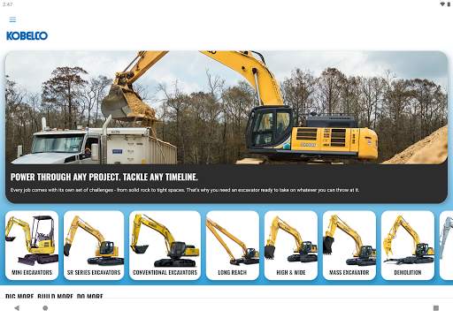 Kobelco Construction Machinery screenshot 5