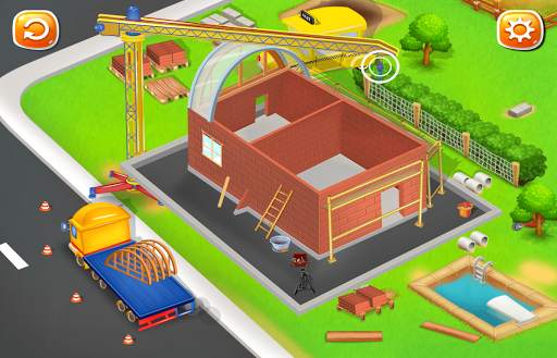 Construir ciudades Juego niños screenshot 6