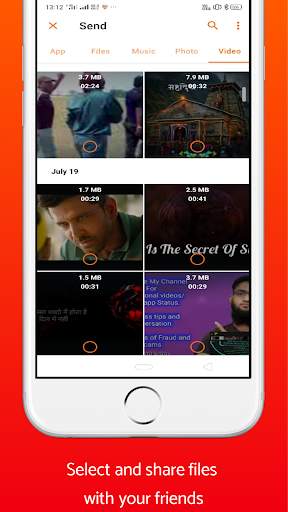 Indian Share It - Fatest File Sharing App screenshot 2