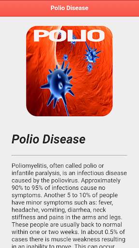 Polio Disease screenshot 4