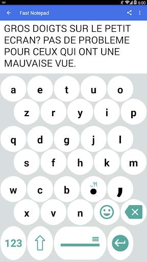 1C Big Keyboard screenshot 1