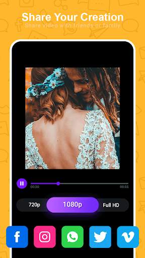 Photo video maker - Make video with music screenshot 6