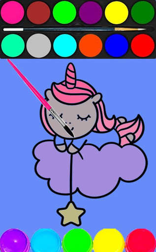 Unicorn Horse Coloring Books Free screenshot 3