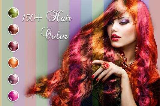Hair Color Changer 2 تصوير الشاشة