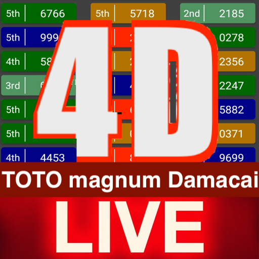 MY 4D LIVE Result (MY &amp; SG) icon