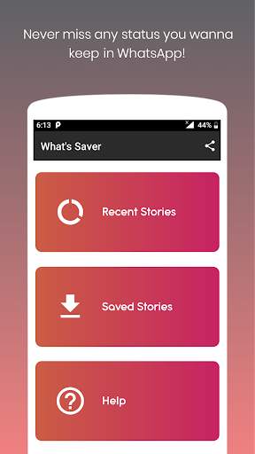 Whats Saver - Status Downloader for Whatsapp screenshot 1