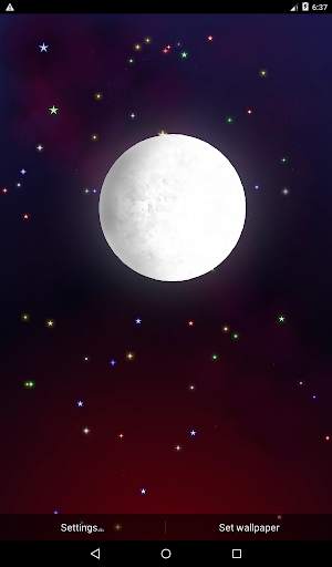 Twinkling Stars Live Wallpaper screenshot 10