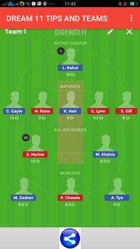 Dream Eleven 11 Prediction & Teams screenshot 2