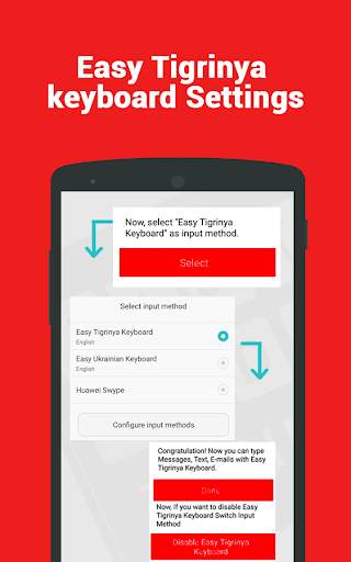 Tigrinya keyboard- Easy Tigrinya English Typing скриншот 2