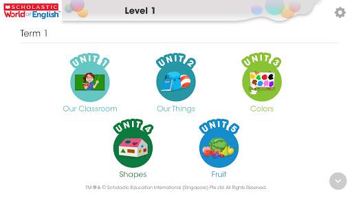Scholastic World of English screenshot 3