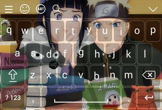 New Keyboard For Naruto Uzumaki screenshot 1
