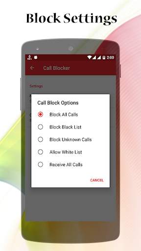 BlackList- Incoming call Blocker screenshot 5