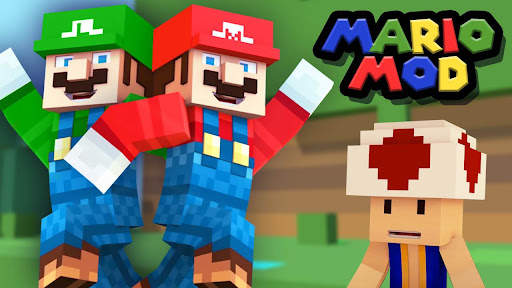 MCPE Mod Mario Minecraft screenshot 1