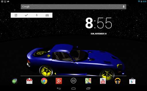 3D Sport Car Live Wallpaper screenshot 1