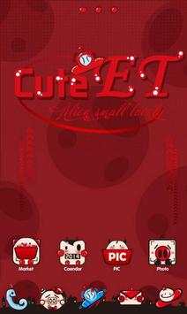 CuteET GO Launcher Theme screenshot 1