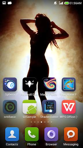 Sexy Dancing Girl Wallpaper screenshot 1