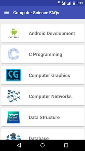 Computer Science FAQs screenshot 1