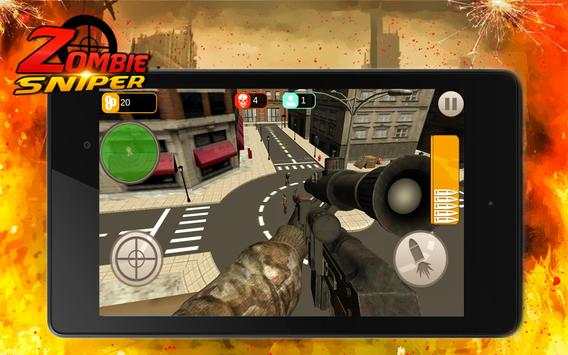 Zombie Sniper Shooter screenshot 19