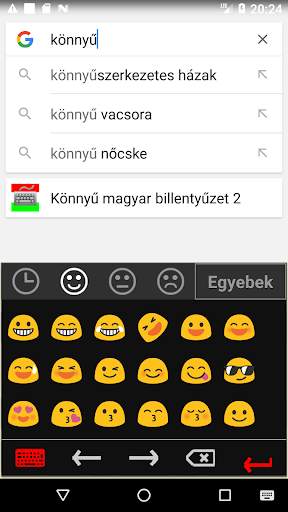 Könnyű magyar billentyűzet "Mo screenshot 3