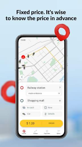 maxim — order taxi, food screenshot 2