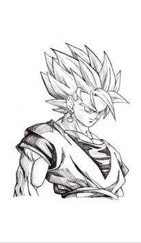 Como dibujar DBZ Paso a Paso screenshot 4