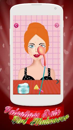 Valentine Makeover - Girl Game screenshot 2