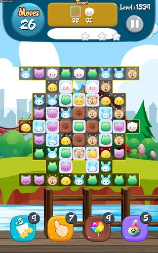 Candy Animal - Match 3 No Ads screenshot 15