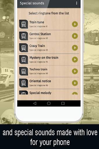 train ringtones for phone, sounds ringtones app screenshot 5