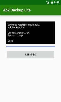 Apk Backup Lite screenshot 2