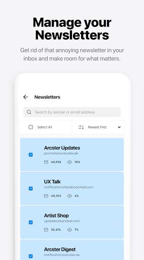 Instaclean - Clean your Inbox screenshot 4