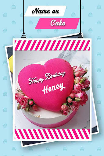 Name Photo On Birthday Cake - Birthday Photo Frame screenshot 3