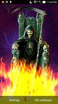 King Grim Reaper Fire LWP screenshot 3