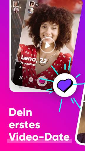 SLIDE: Video Dating - Match. Vibe. Kennenlernen. screenshot 1