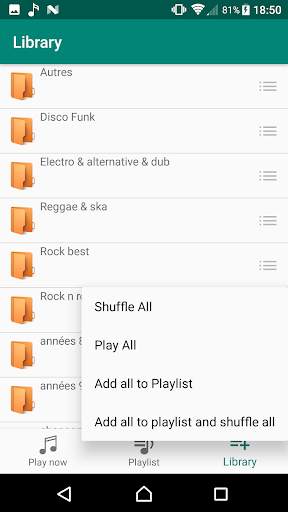 DLNA Audio Player screenshot 3