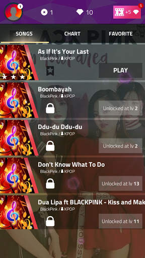 BlackPink Magic Piano Tiles 3-KPOP Music Tiles screenshot 1