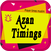 Prayer Times muslim - azan icon