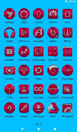 Crimson Icon Pack screenshot 10