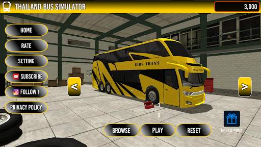 Thailand Bus Simulator screenshot 1