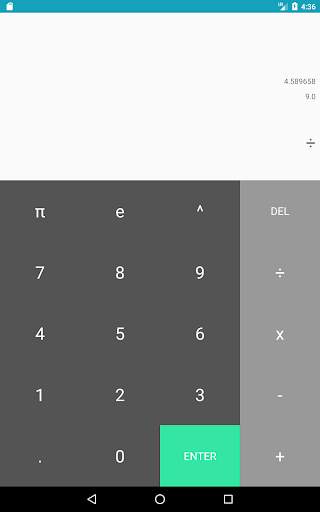 Stack Calculator (RPN) screenshot 4