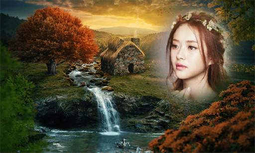 Waterfall Photo Frame screenshot 1