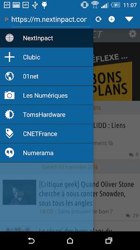 Amble Browser and Apps creator screenshot 3