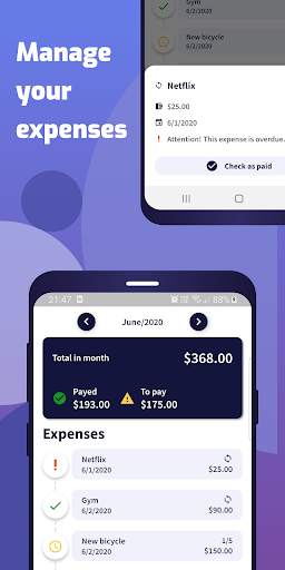 My Expenses screenshot 1