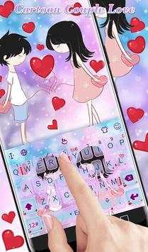 Cartoon Couple Love screenshot 3