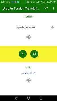 Urdu to Turkish Translation screenshot 6