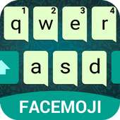 Simple Keyboard Theme for WhatsApp