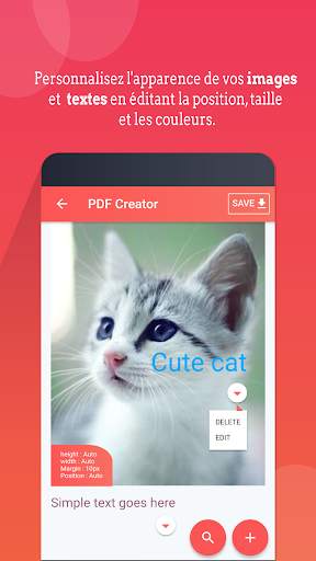 PDF Creator PRO - Numériseur Convertisseur d'image screenshot 3